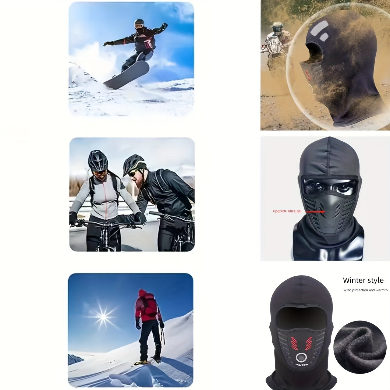 Tactical Camo Balaclava for Outdoor Sports