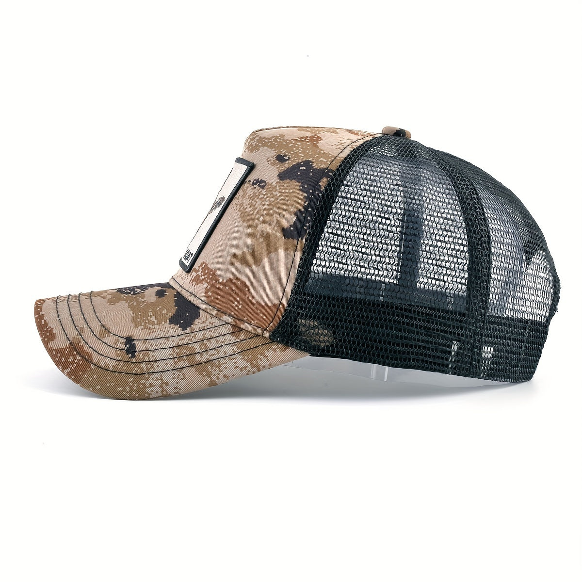 Unisex Camouflage Baseball Cap Animal Embroidery