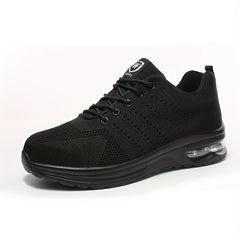 Men's Lace-up Safety Shoes Outdoor Durable Work Boots