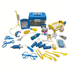 Doctor Pretend Play Toy Set with Medical Kit for Boys and Girls