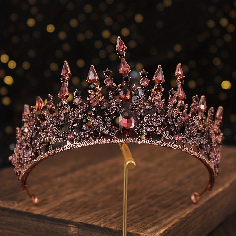 Crystal Headband Rhinestone Tiara Princess Crown Bridal Wedding Hair Accessories