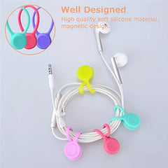 Magnetic Earphone Cable Winder for Mobile Phone