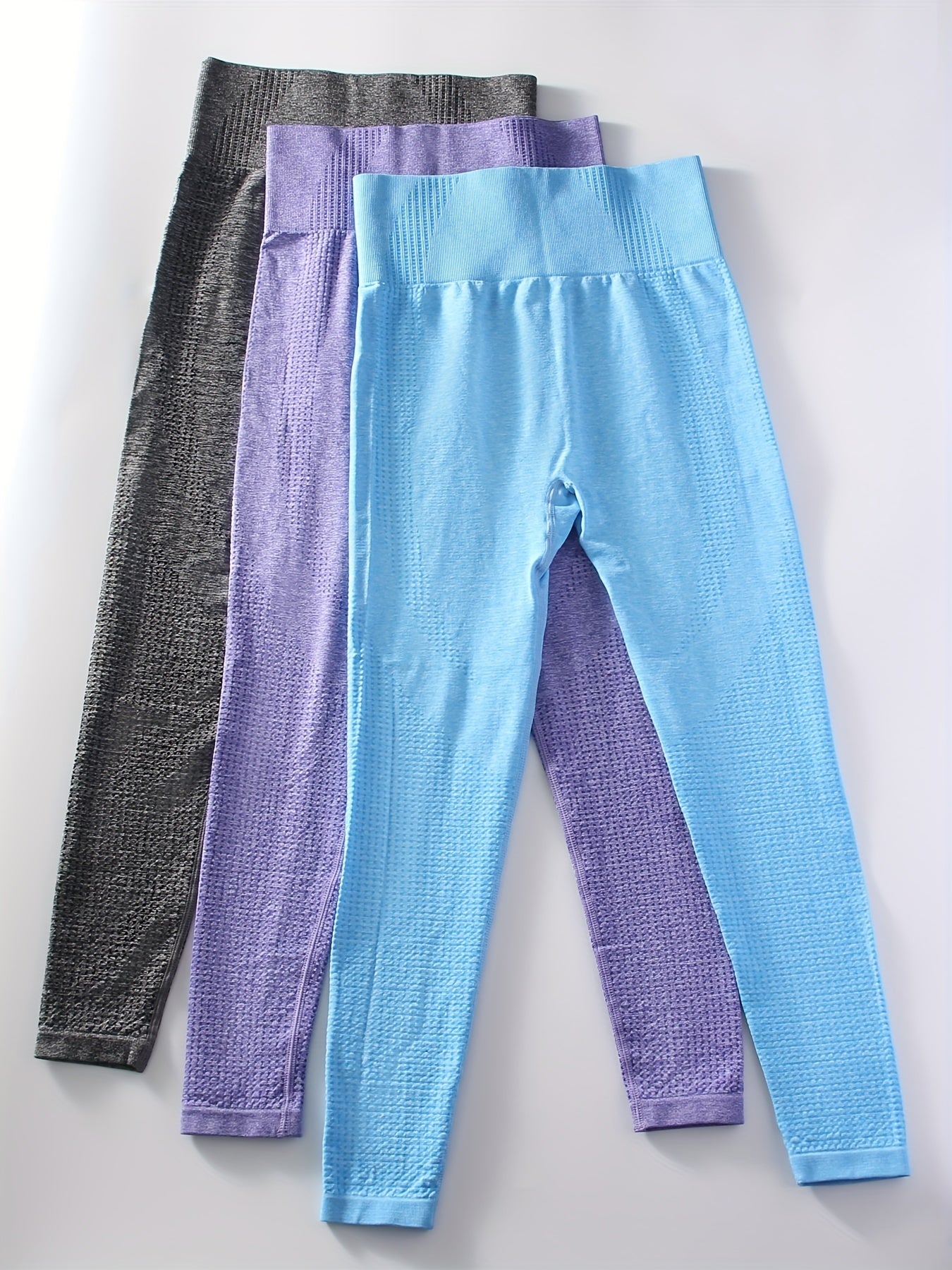 3pcs High Waisted Yoga Leggings Women's Activewear