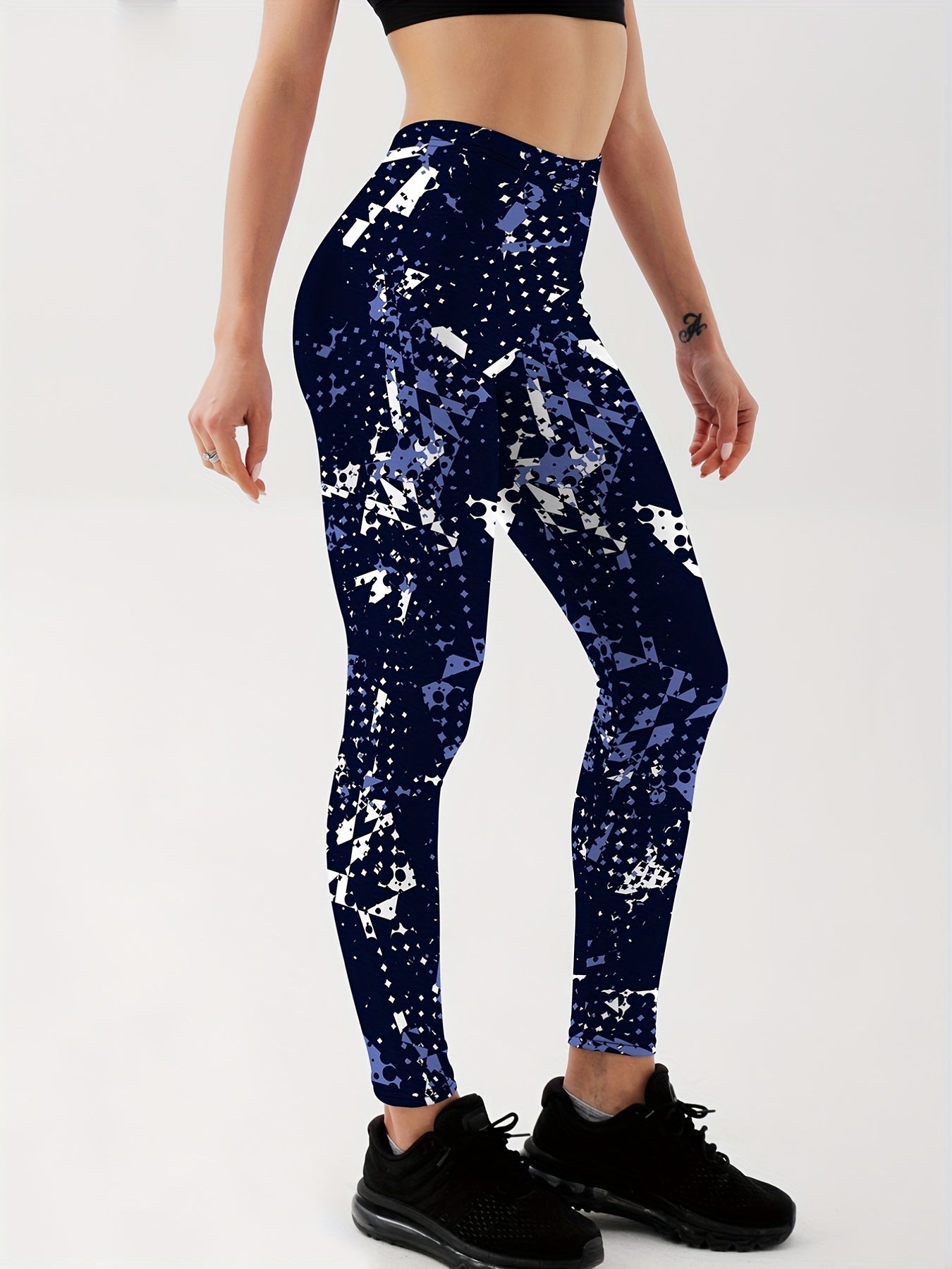 Yoga Leggings High Waist Running Tight Pants Women's Activewear