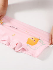 5 Pack Cartoon Fruit Printed Girls' Panties