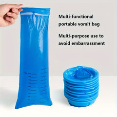 5pcs Outdoor Disposable Vomiting Bag Leak-proof Portable Large Capacity