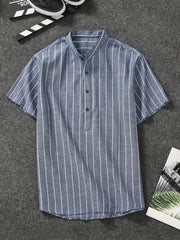 Men's Casual Button-Down Shirt