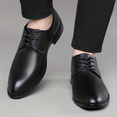 Men's Pointed Toe Derby Shoes for Wedding Business Party