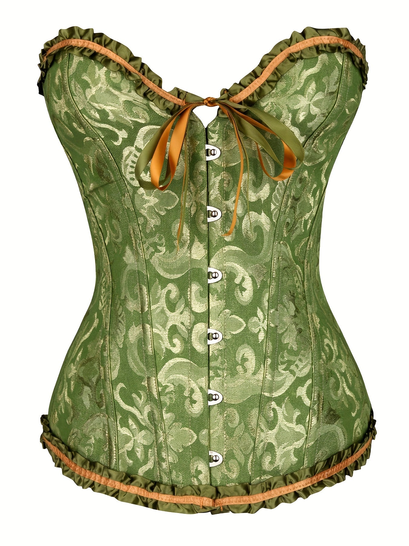 Strapless Corset Bustier Lace Up Body Shaper Women's Lingerie