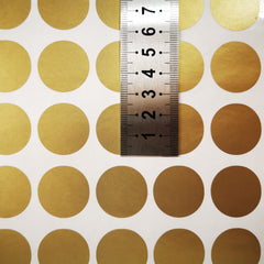 150pcs Round Golden Self-adhesive Scraping Label Stickers for Promotional Events