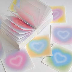 Red Book Love Smudge Memo Pad 400 Pages