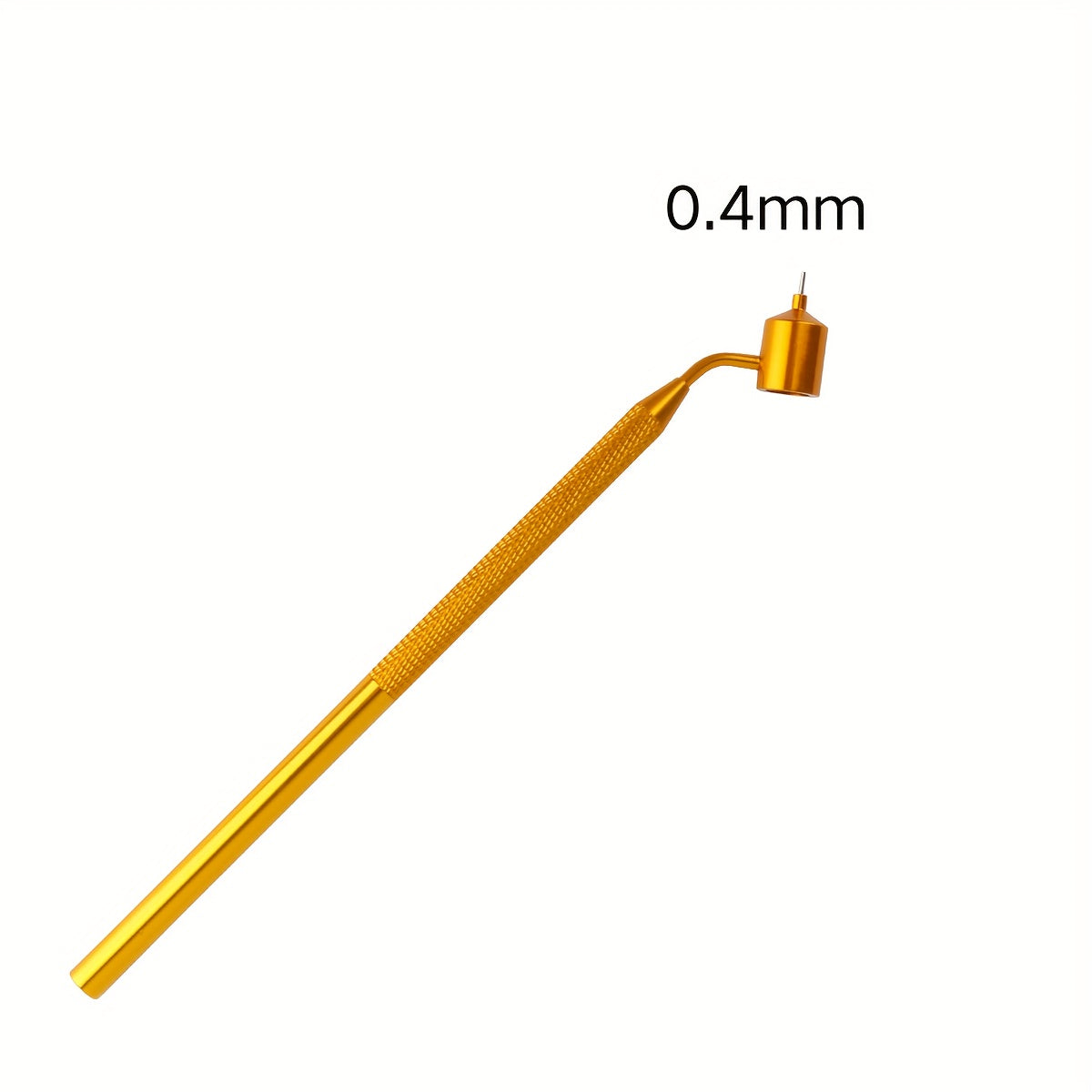 Golden Line Detailing Paintbrush Set 1 Piece Dowel Handle Aluminum Crafted