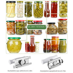 Adjustable Can Opener Stainless Steel Lid Can Opener Bottle Opener