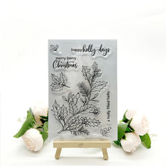 Christmas Stamp Painting Tool DIY Scrapbook Decoration Silicone