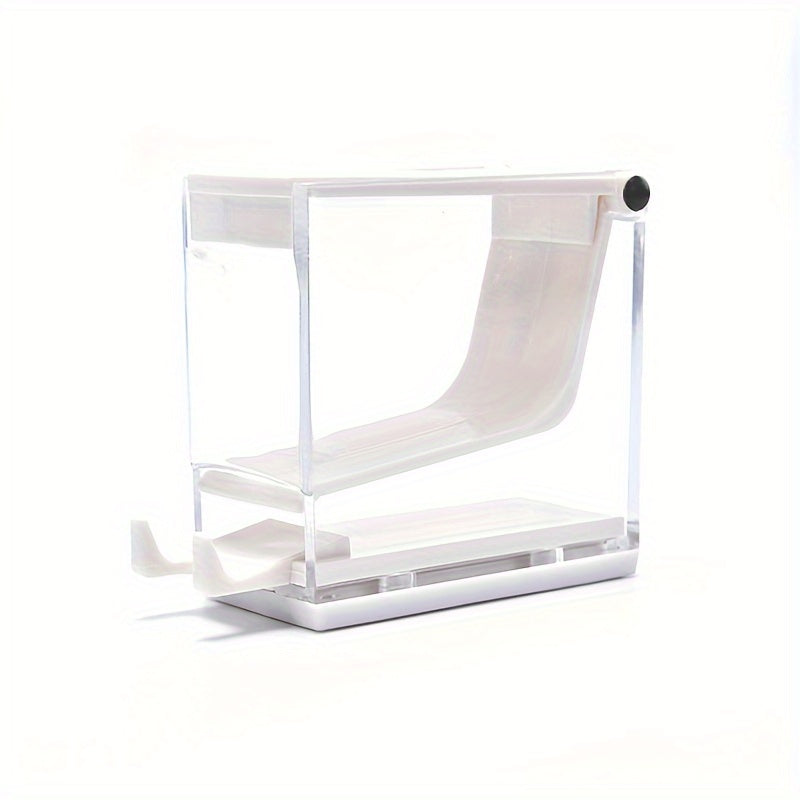 Dental Cotton Roll Dispenser Holder Press Type Box Dentistry Swabs Organizer