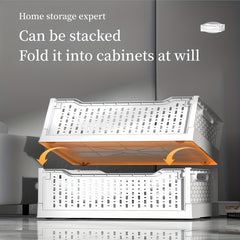 1pc Snack Storage Box Organization Basket Plastic Desk Desktop Storage Box