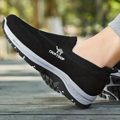 Men's Breathable Loafer Shoes with Non Slip Sole for Spring and Summer