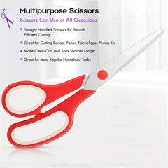 Multipurpose Stainless Steel Scissors for Office Home General Use
