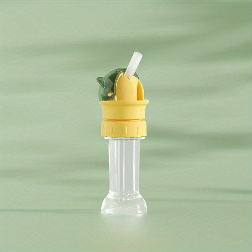 Spill-Proof Baby Water Bottle Cap with Straw