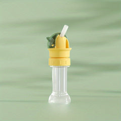 Spill-Proof Baby Water Bottle Cap with Straw