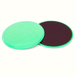 2pcs TPE Yoga Sliding Discs Fitness Foot Sliding Pads Core Training