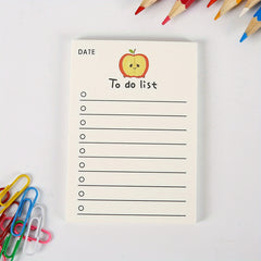 Fruit Bear Sticky Note Ins Girl Heart Small Book 50 Sheets