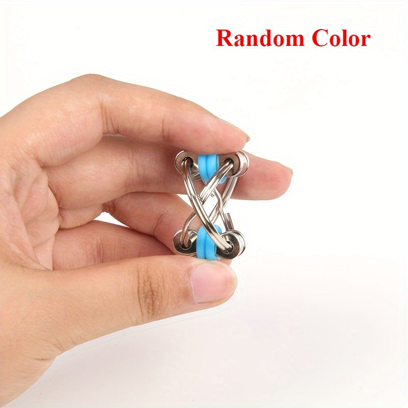Stress Relief Metal Bicycle Chain Fidget Toy
