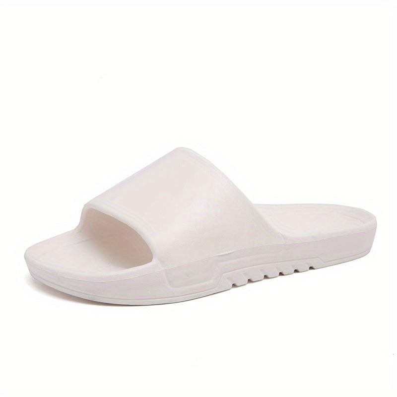 Men's Soft Non Slip Slides Casual Open Toe Slippers