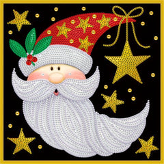 Santa Claus Diamond Painting Kit Beginner DIY 5D Art Kit