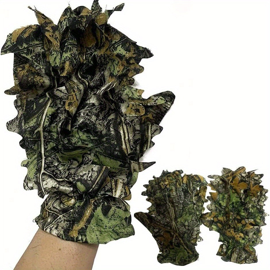 Men's Non Slip Camo Gloves - Ultimate Concealment & Grip