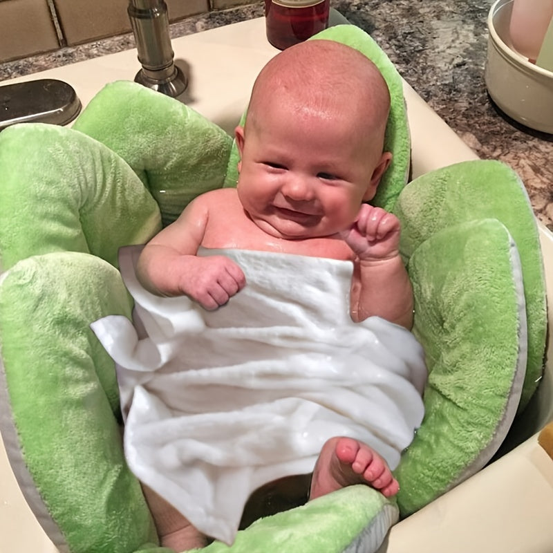 Sunflower Bath Mat for Babies, Non-Slip and Soft, Cartoon Design