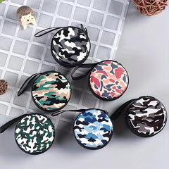 Camouflage Coin Purse Bag Portable Small Wallet Keys Storage Bag