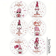 60pcs Theme Gift Hanging Party Stickers