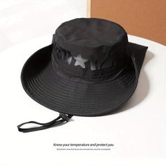 Men's Fisherman Hat Outdoor Sun Hat Summer Sunscreen Big Eaves