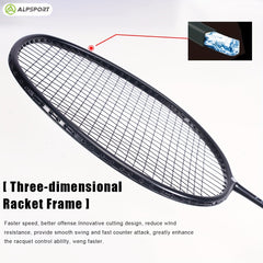 ALP RR 2pcs Badminton Rackets With Bag for Beginner Training