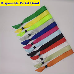 20pcs Disposable Wristband Ribbon for Events