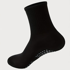 Non Slip Yoga Socks for Pilates Barre Ballet - Mid Calf