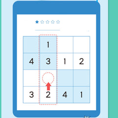 Sudoku Puzzle Book 9x9 Grids Math Mind Training Exercise Book
