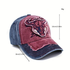 Spring Summer Washed Retro Baseball Cap Street All-Match Peaked Cap