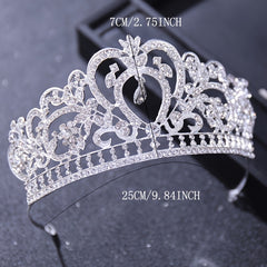 Women Queen Crown Tiara Headband Party Favor Decorations