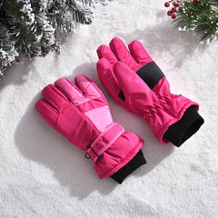 Winter Ski Gloves Warm Windproof Outdoor Sports Gloves Waterproof
