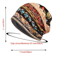 2PC Women Winter Beanie Hat Scarf Set Warm Fleece Lined Snow Knit Ski Cap