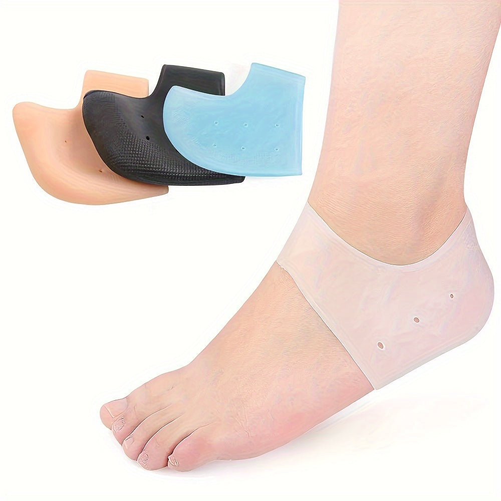 Silicone Heel Protection Cover Crack Prevention Moisturizing Socks