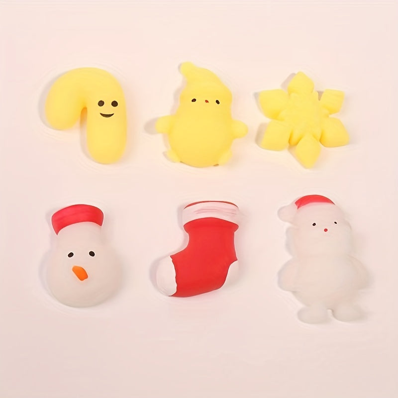Christmas Spuds Fidget Toys Pinch Rebound Stress Relief Sensory Ornaments