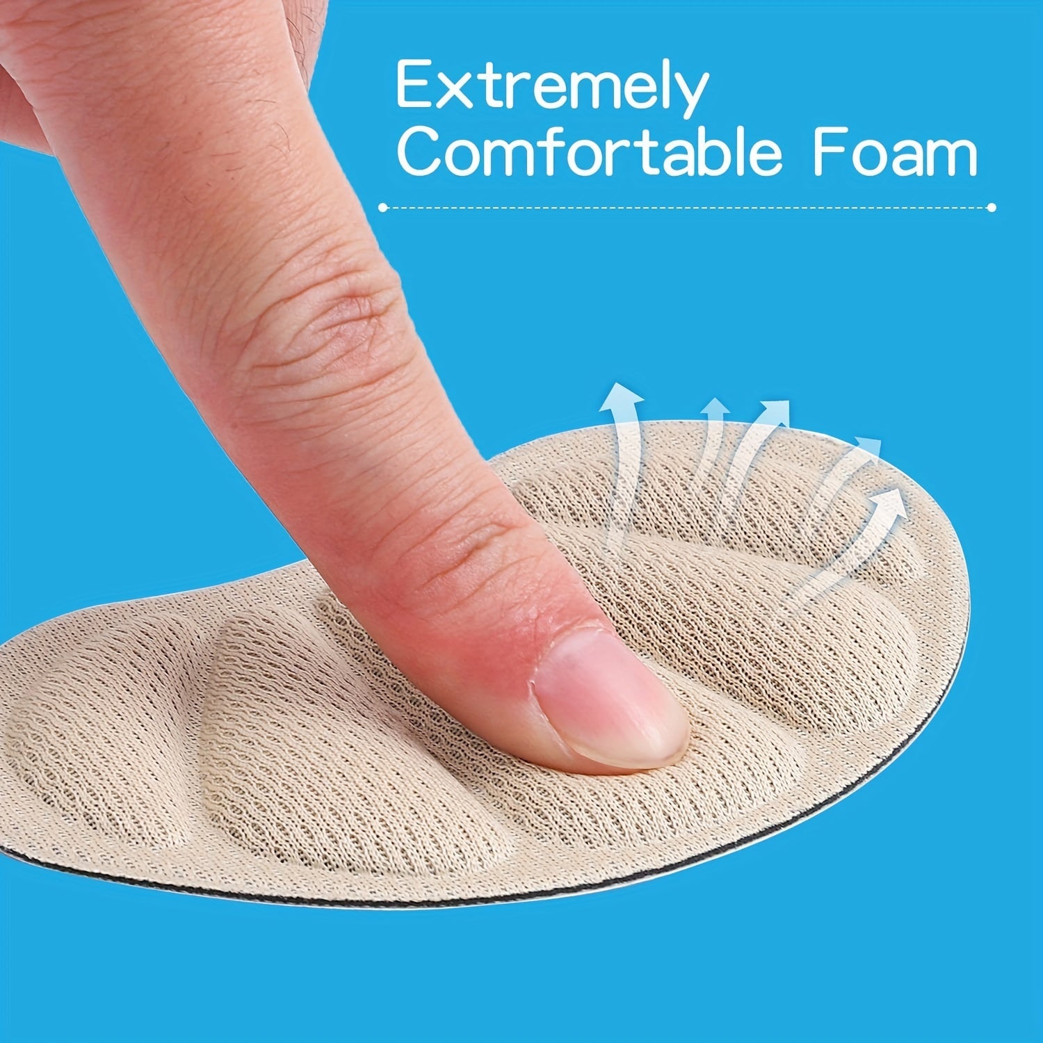 Heel Cushion Inserts Mesh Grips Pads Adhesive Guards Liners Reusable