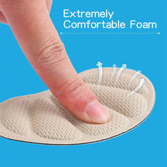 Heel Cushion Inserts Mesh Grips Pads Adhesive Guards Liners Reusable