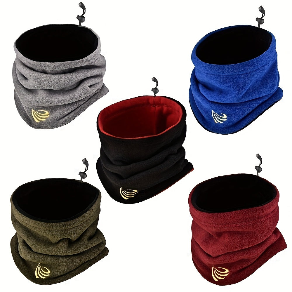 Winter Fleece Neck Gaiter Ski Head Scarf Face Mask Face Cover