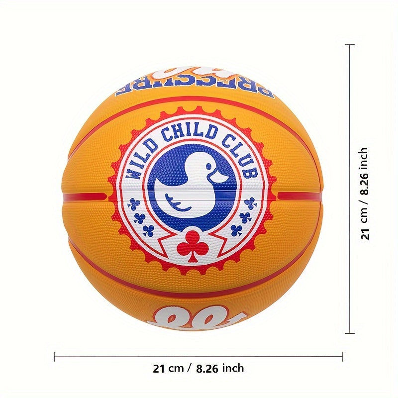 Creative Duck No 5 Rubber Basketball Outdoor Training Entertainment Gift
