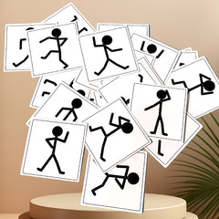 Wooden Figure Desktop Toy for Cognitive Development