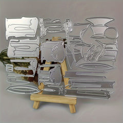 Halloween Candles Metal Cutting Dies for DIY Scrapbooking Album Paper Cards